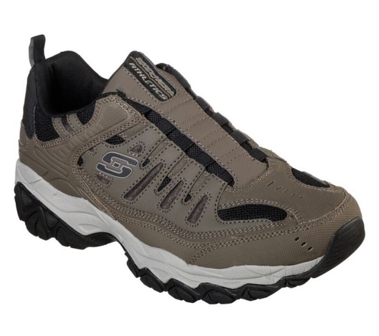 Skechers After Burn M. Fit Slip On Panske Hnede | 264-ZNCMPI