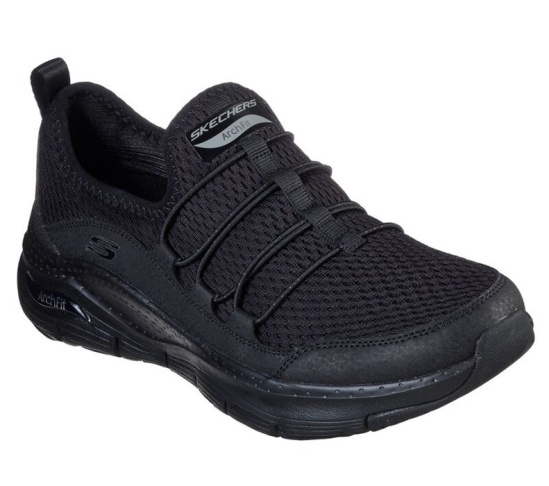 Skechers Arch Fit - Lucky Thoughts Tenisky Damske Čierne | 230-LTZHKY