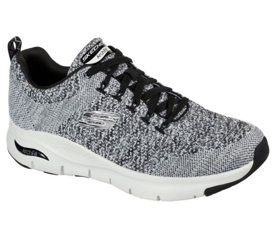 Skechers Arch Fit - Paradyme Tenisky Panske Biele / Čierne | 210-BNTGJP