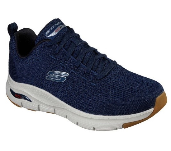 Skechers Arch Fit - Paradyme Tenisky Panske Námornícka Modrá | 375-NFROJA