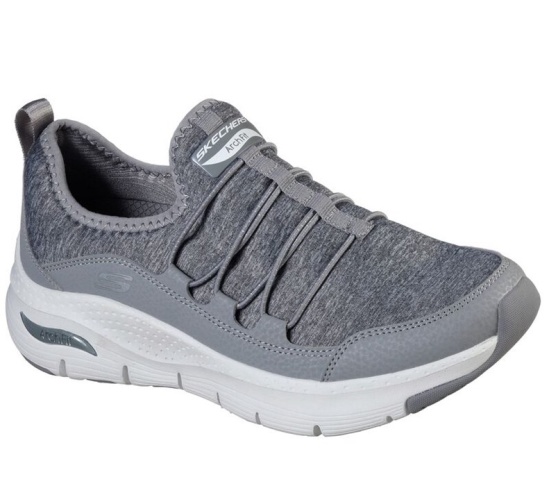 Skechers Arch Fit - Rainbow View Tenisky Damske Siva | 291-DZLHUX