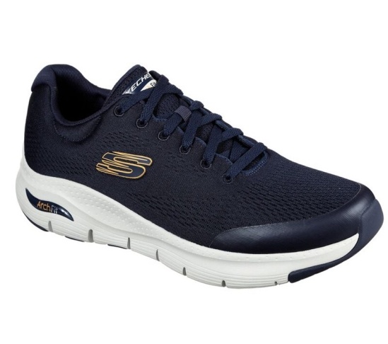 Skechers Arch Fit Tenisky Panske Námornícka Modrá | 941-DSHTCG