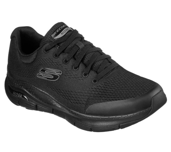 Skechers Arch Fit Tenisky Panske Čierne | 159-JCNKTM