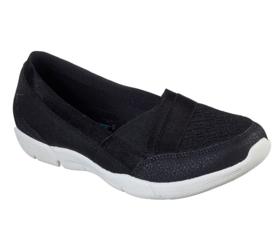 Skechers Be-Lux - Daylights Balerinky Damske Čierne / Biele | 824-NWIBRK
