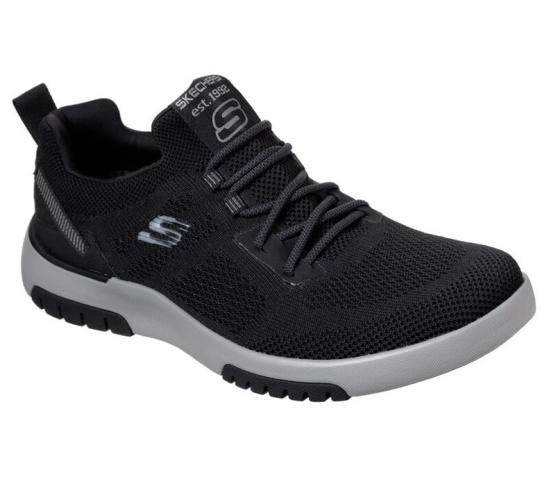 Skechers Bellinger 2.0 - Coren Slip On Panske Čierne | 193-JPEUFK