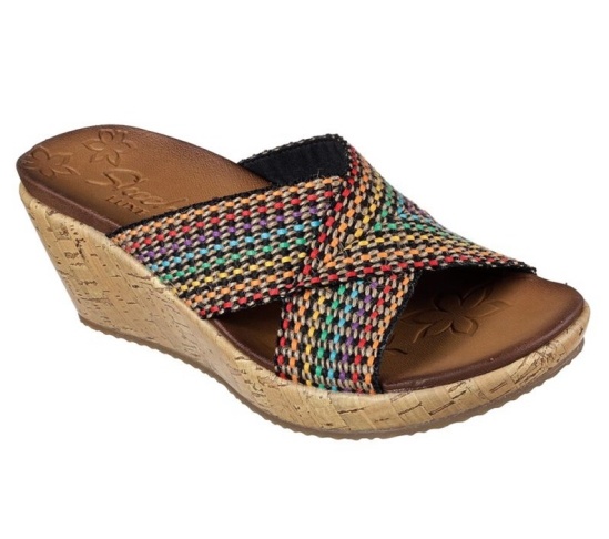 Skechers Beverlee - Delighted Sandale Damske Viacfarebný | 942-JFPEIS