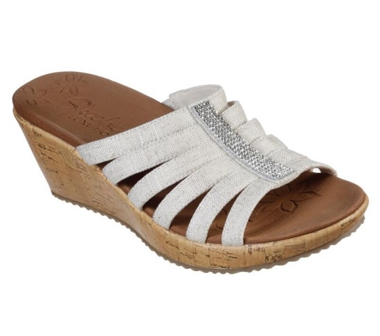 Skechers Beverlee - Rebel Play Sandale Damske Béžové | 501-DNHLOU