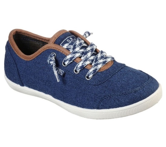 Skechers Bobs B Cute - New Beat Slip On Damske Námornícka Modrá | 964-CYWUQD