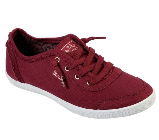 Skechers Bobs B Cute Slip On Damske Bordove | 970-YDUCPF