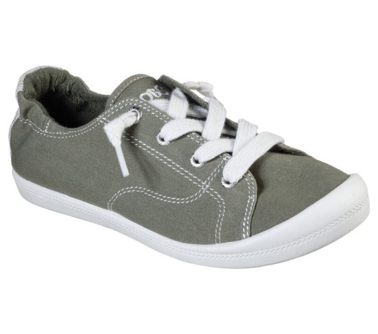Skechers Bobs Beach Bingo - Ditch Day Slip On Damske Olivovo Zelená | 056-GEWDOY