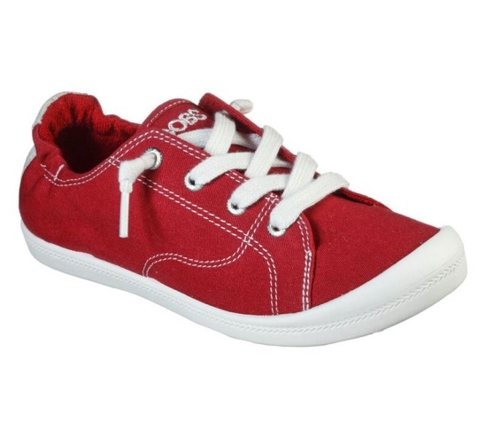 Skechers Bobs Beach Bingo - Ditch Day Slip On Damske Červené | 782-OLDGCF