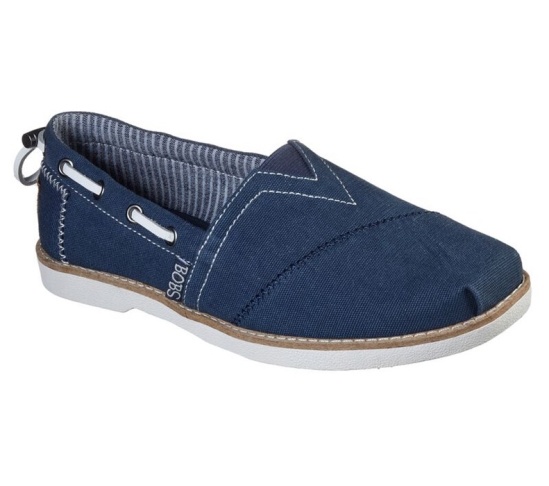 Skechers Bobs Chill Luxe - New Light Balerinky Damske Námornícka Modrá | 259-JTAFPV