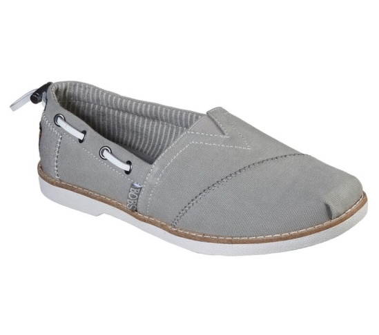 Skechers Bobs Chill Luxe - New Light Slip On Damske Siva | 852-SDANXL