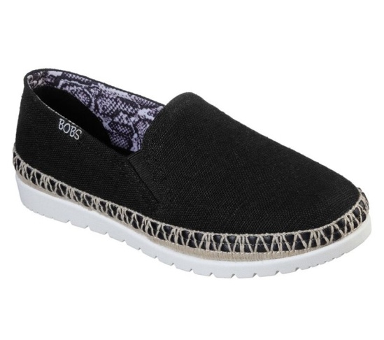 Skechers Bobs Flexpadrille 3.0 - Dark Horse Balerinky Damske Čierne | 378-RPBDAT