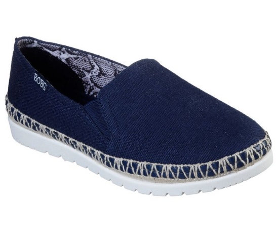 Skechers Bobs Flexpadrille 3.0 - Dark Horse Balerinky Damske Námornícka Modrá | 482-PQVJTM