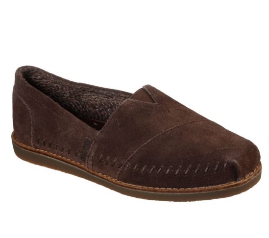 Skechers Bobs Gypsy - Mountain Meadow Balerinky Damske Čokoláda | 134-EMOVWQ