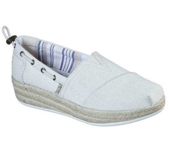 Skechers Bobs Highlights 2.0 - Yacht Master Slip On Damske Béžové | 324-OITCMG
