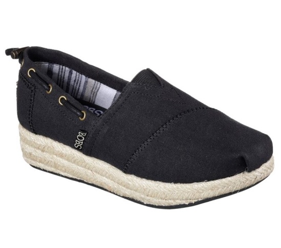 Skechers Bobs Highlights - Set Sail Slip On Damske Čierne | 059-TYECFB