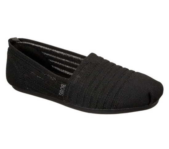 Skechers Bobs Plush - Golden Hour Balerinky Damske Čierne | 348-BTCXEL