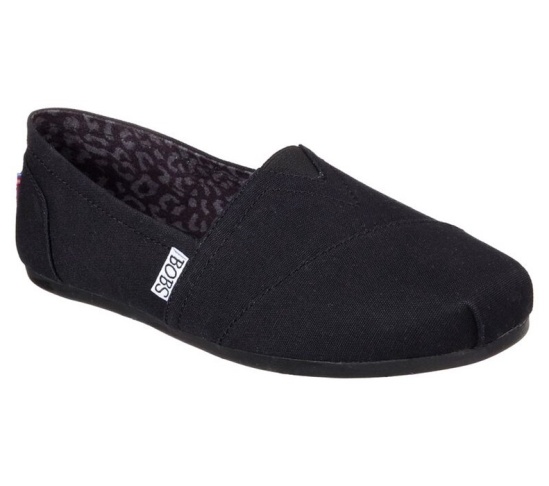 Skechers Bobs Plush - Peace And Love Balerinky Damske Čierne | 169-CVRMWJ