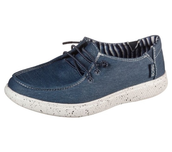 Skechers Bobs Skipper - Summer Life Slip On Damske Námornícka Modrá | 647-QRXYTU