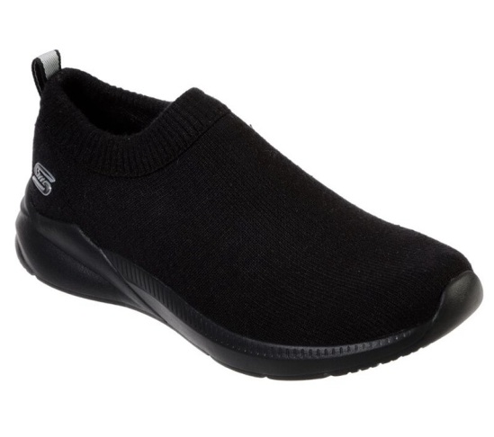 Skechers Bobs Športové Aria - Camp Velvet Slip On Damske Čierne | 048-GKBZUM