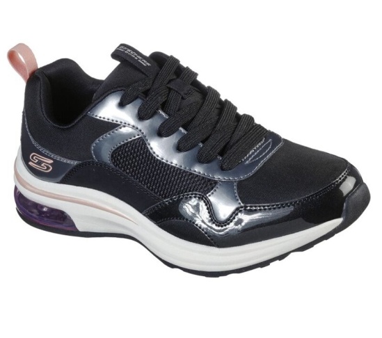 Skechers Bobs Športové Pulse Air Tenisky Damske Čierne | 378-CQYUZA