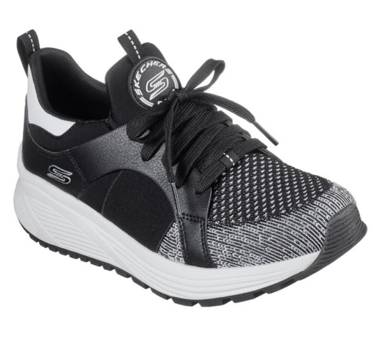 Skechers Bobs Športové Sparrow 2.0 - Metro Daisy Slip On Damske Čierne / Biele | 639-KUFRXO