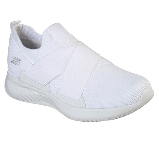 Skechers Bobs Športové Squad 2 - Kid Cool Slip On Damske Biele | 679-WGXLIP