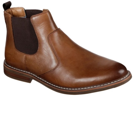 Skechers Bregman - Morago Cizmy Panske Hnede | 739-BGNQOF