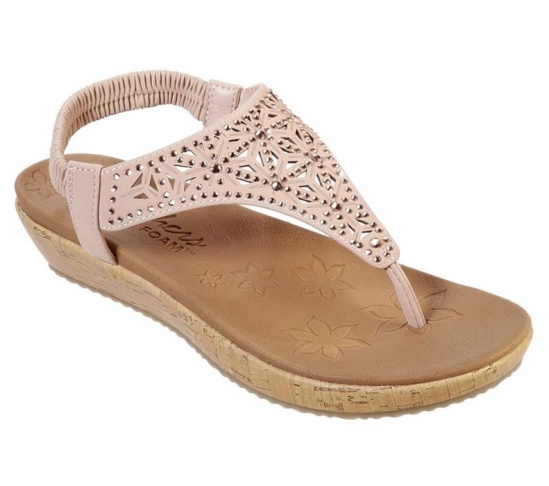 Skechers Brie - Dally Sandale Damske Ruzove | 692-JAXULP