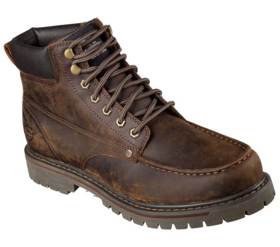 Skechers Bruiser Cizmy Panske Hnede | 102-SNMPHJ