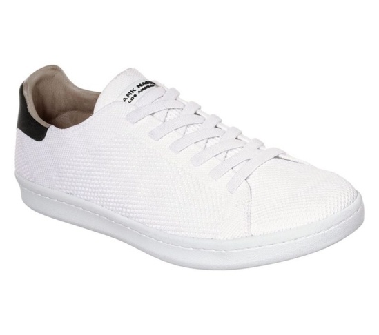Skechers Bryson Topanky Casual Panske Biele / Čierne | 957-SXDNMJ
