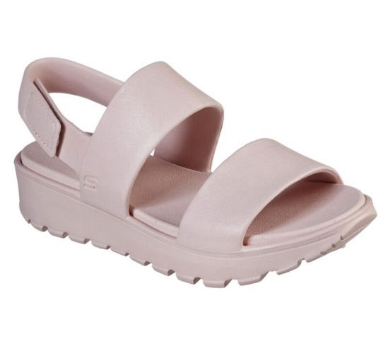Skechers Cali Gear: Footsteps - Breezy Feels Sandale Damske Ruzove | 208-AKLMRN