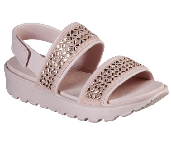 Skechers Cali Gear: Footsteps - Glam Party Sandale Damske Ruzove | 584-KGYMPE