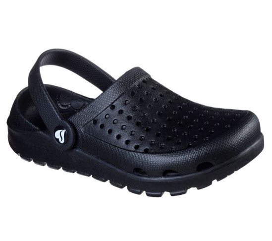 Skechers Cali Gear: Footsteps - Transcend Sandale Damske Čierne | 574-FXIGDY