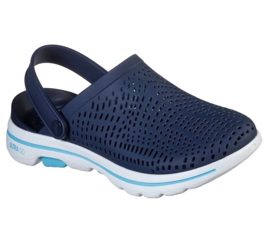 Skechers Cali Gear: Gowalk 5 - Astonished Sandale Damske Biele | 389-JZCBQO