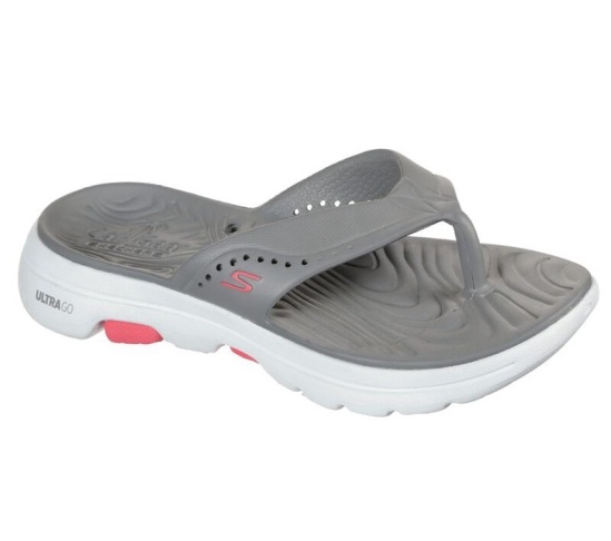 Skechers Cali Gear: Gowalk 5 - Bali Zabky Damske Siva | 294-CLWXVY