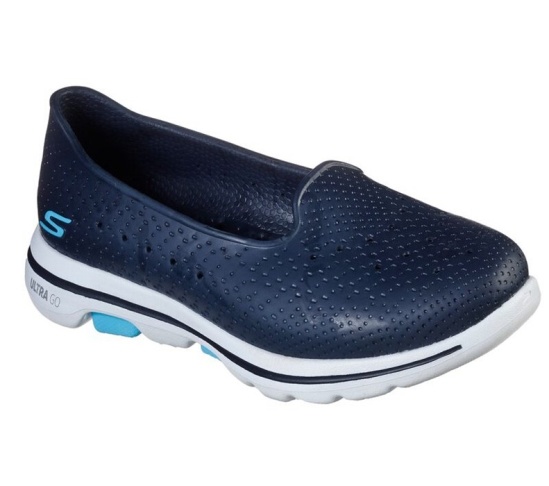 Skechers Cali Gear: Gowalk 5 - Sun Kissed Slip On Damske Námornícka Modrá | 507-FVHYGJ