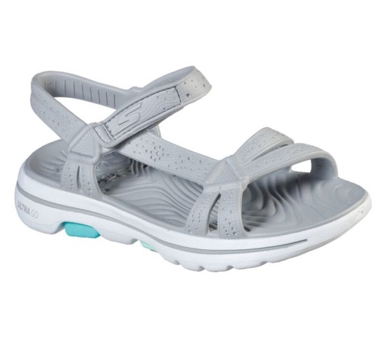 Skechers Cali Gear: Gowalk 5 - Tahiti Sandale Damske Siva | 150-TCVLQH