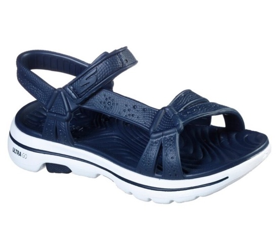 Skechers Cali Gear: Gowalk 5 - Tahiti Sandale Damske Námornícka Modrá | 543-YQLKVI