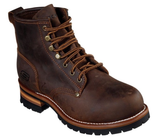 Skechers Cascades Cizmy Panske Hnede | 817-CDZPAK