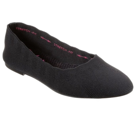 Skechers Cleo - Bewitch Balerinky Damske Čierne | 486-ZJDKEB