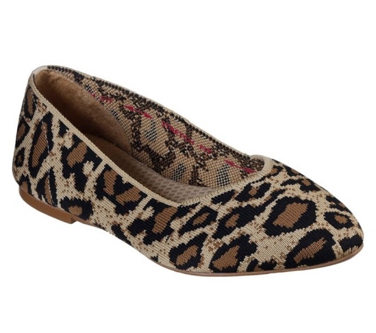 Skechers Cleo - Claw-Some Balerinky Damske Béžové | 731-UVLYGE