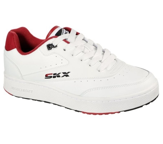 Skechers Court Striker Tenisky Panske Biele / Červené | 804-GIMQBK