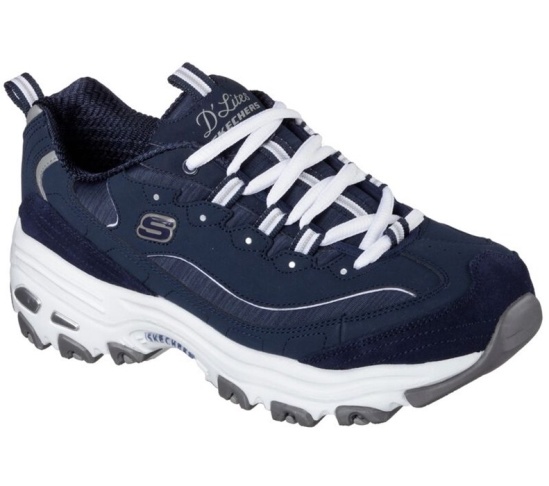 Skechers D'lites - Me Time Tenisky Damske Námornícka Modrá / Biele | 248-NYEBCZ