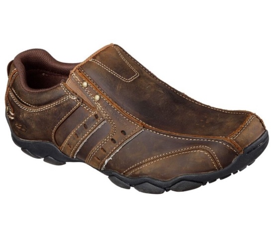 Skechers Diameter Slip On Panske Hnede | 702-EHVMSY