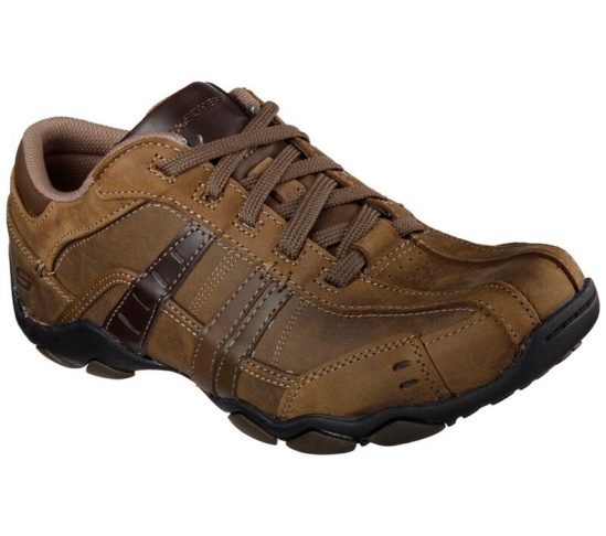 Skechers Diameter - Vassell Snurovacie Topanky Panske Hnede | 239-YBLAMX