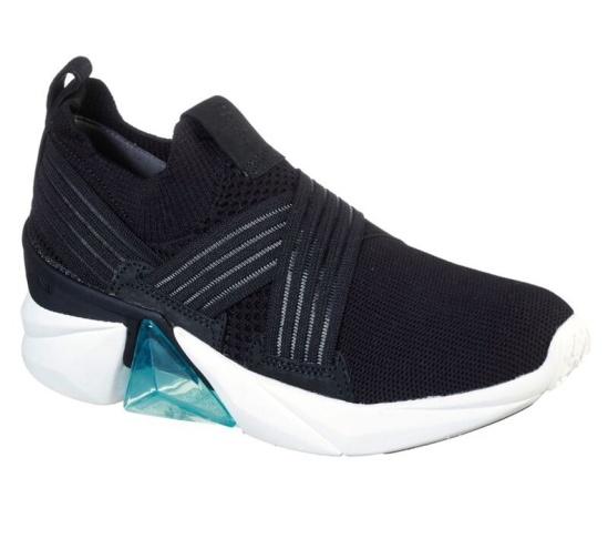 Skechers Diamond Air - Sayre Slip On Damske Čierne | 156-TODQHL