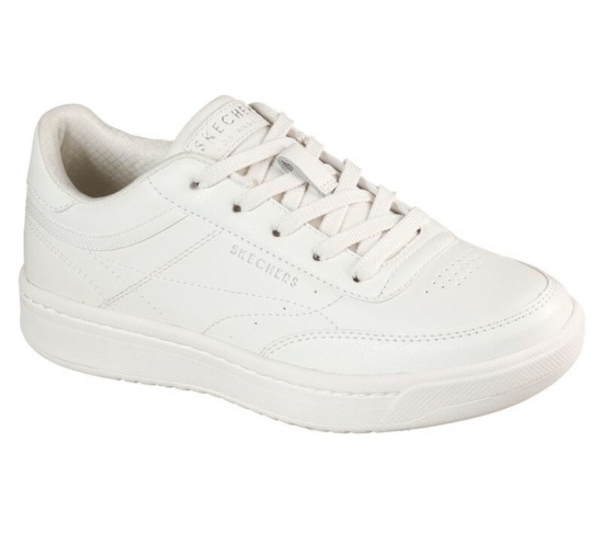 Skechers Downtown - Hold Kourt Tenisky Damske Biele | 439-KQRDTL